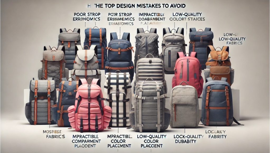Top 5 Backpack Design Mistakes to Avoid