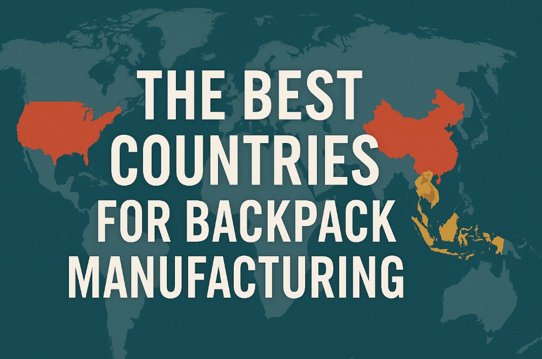 Los mejores países para la fabricación de mochilas